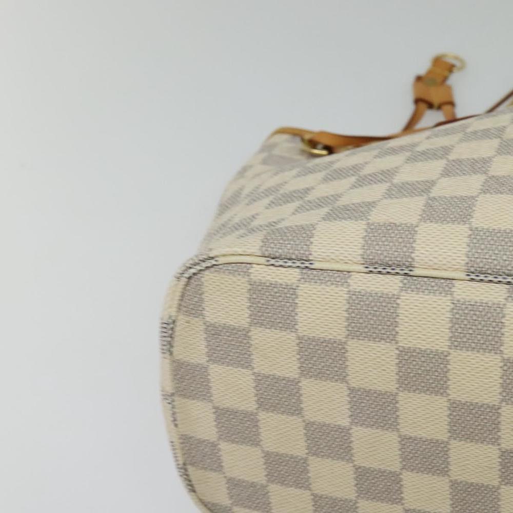 LOUIS VUITTON Damier Azur Neverfull PM Tote Bag N41362 LV Auth 120593 - Picture 9 of 16